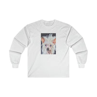 Chinese Crested Unisex Cotton Long Sleeve Tee  -
