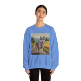 Czechoslovakian Vlcak -Unisex 50/50 Crewneck Sweatshirt
