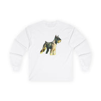 Schnauzer - Unisex Cotton Long Sleeve Tee