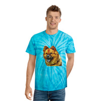 Chow Chow Unisex Tie-Dye Tee, Cyclone