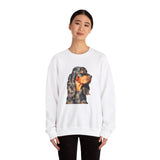 Gordon Setter 'Angus' Unisex 50/50 Crewneck Sweatshirt