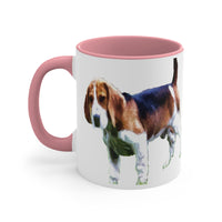 American Foxhound - Accent - Ceramic Coffee Mug, 11oz