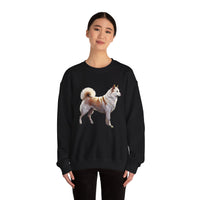 Kishu Ken Unisex 50/50 Crewneck Sweatshirt