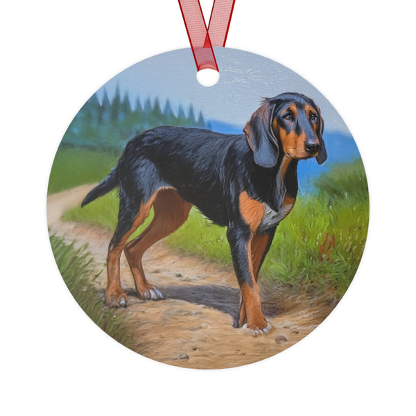 Transylvanian Scent Hound Metal Ornaments