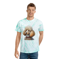 Standard Poodle #2 - Tie-Dye Tee, Cyclone