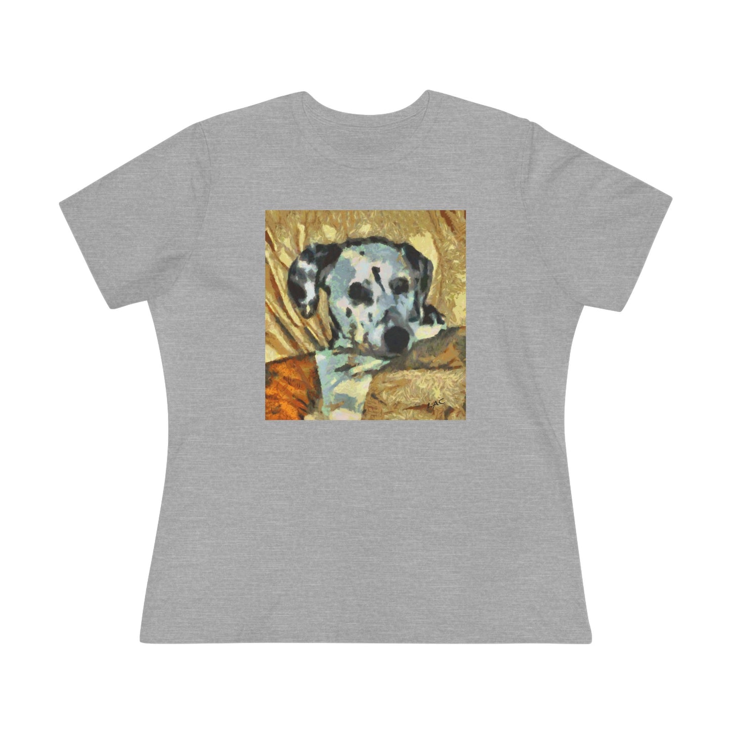 Dalmatian 'Spots of Picasso' Women's Relaxed Fit Tee