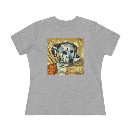 Dalmatian 'Spots of Picasso' Women's Relaxed Fit Tee