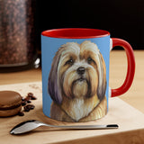 Lhasa Apso Accent Coffee Mug, 11oz