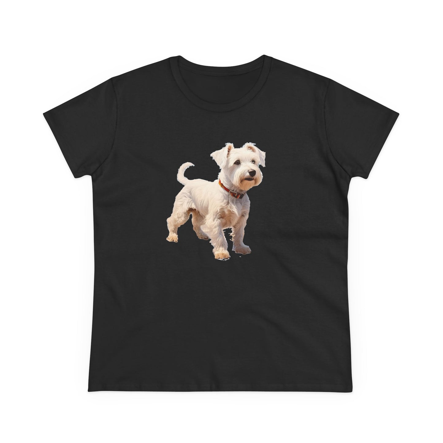 Sealyham Terrier Women's Midweight Cotton Tee