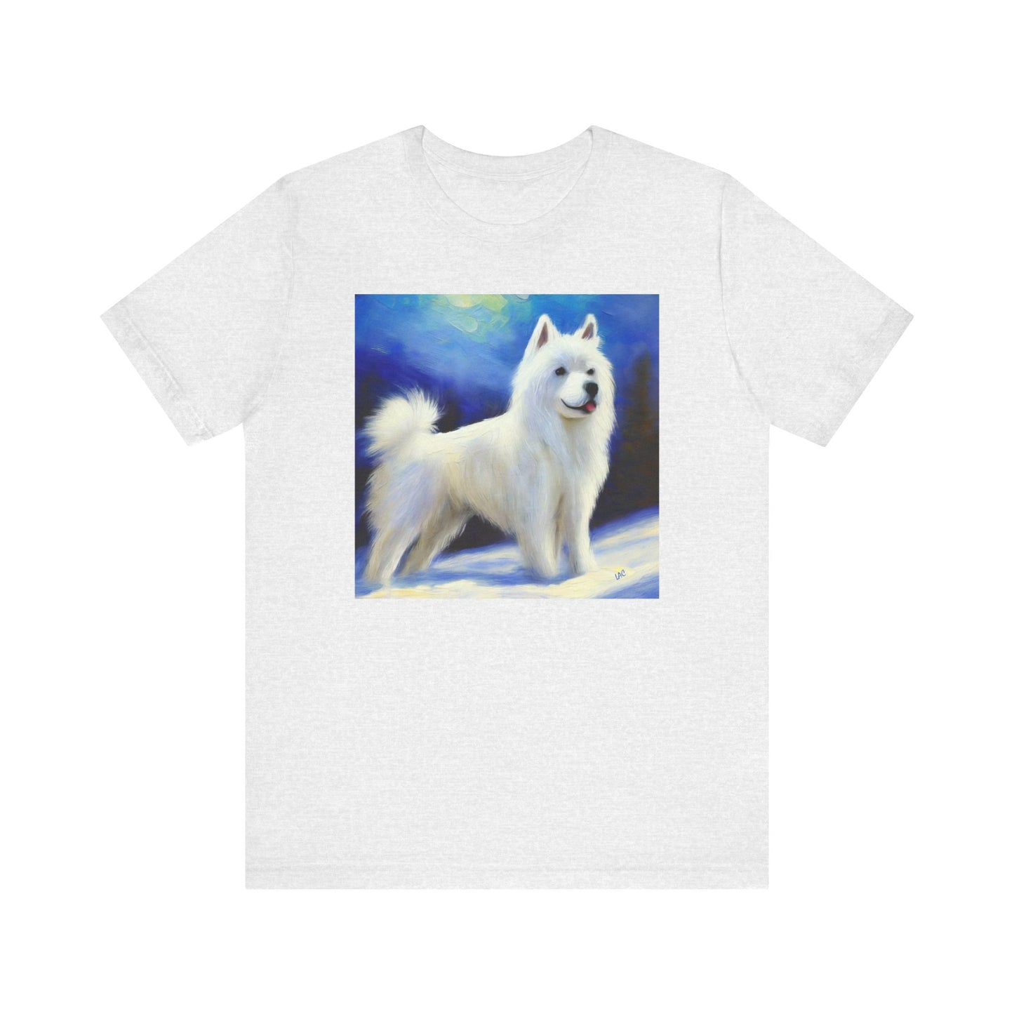 American Eskimo Dog Unisex Jersey Short Sleeve Tee