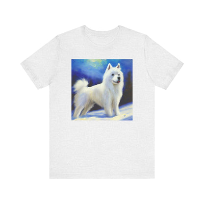 American Eskimo Dog Unisex Jersey Short Sleeve Tee