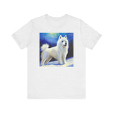 American Eskimo Dog Unisex Jersey Short Sleeve Tee