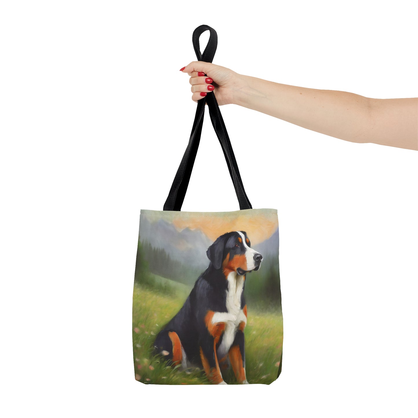 Greater Swiss Mountain Tote Bag