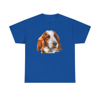 Irish Red & White Setter Unisex Heavy Cotton Tee