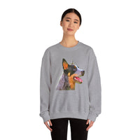 Blue Heeler - Australian Cattle Dog 'Percy' Unisex Crewneck Sweatshirt