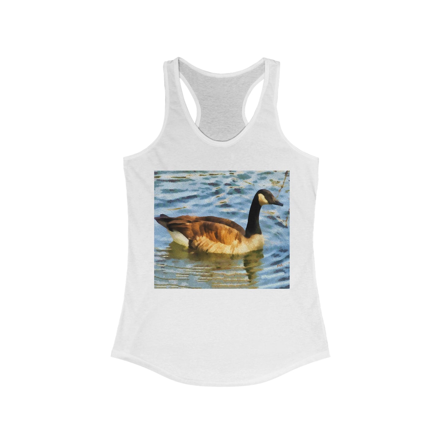 Canada Geese Women's Racerback Tank