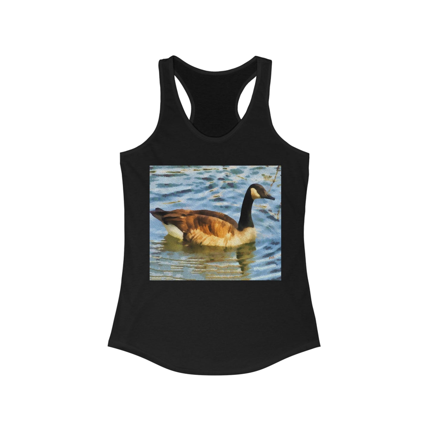 Canada Geese Women's Racerback Tank