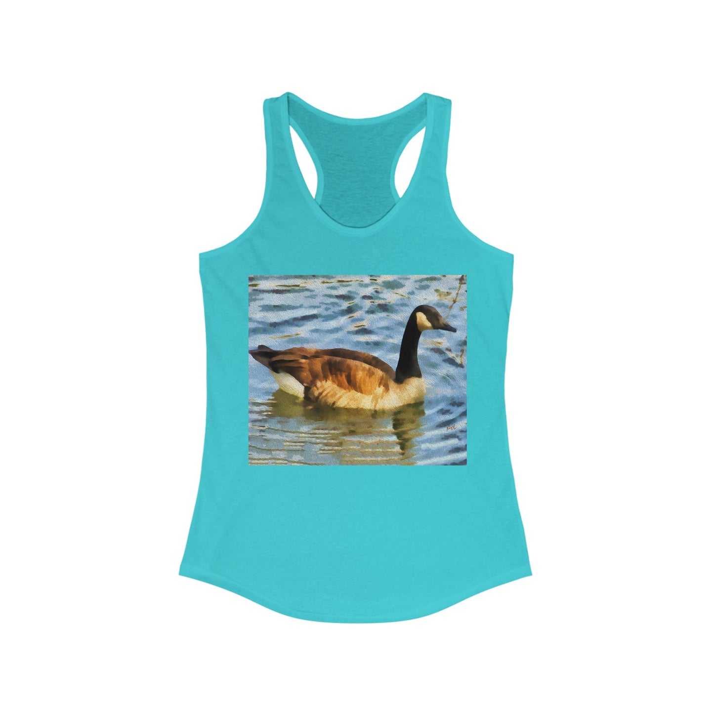 Canada Geese Women's Racerback Tank
