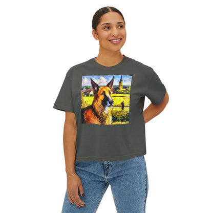 Belgian Laekenois Women's Oversized Boxy Tee – Stylish Comfort for Every Occasion