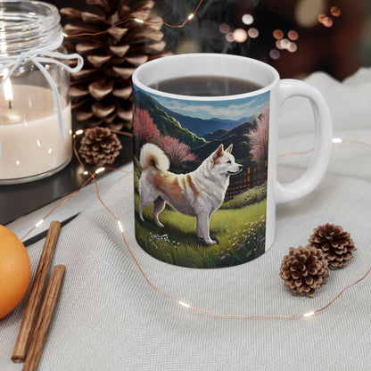 Kishu Ken Ceramic Mug: Sip in Style with Every Brew