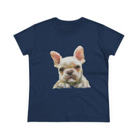 French Bulldog 'Bouvier' Women's Midweight Cotton Tee