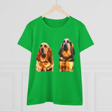 Bloodhounds 'Bear & Bubba' Women's Midweight Cotton Tee