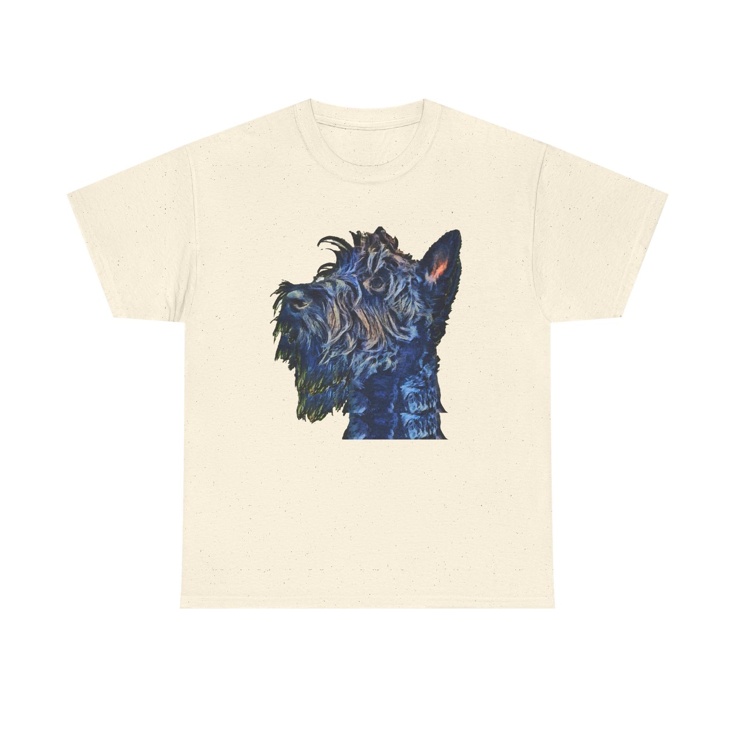 Scottish Terrier 'Scottie' Unisex Heavy Cotton Tee