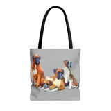 Boxer "Quartet" Tote Bag