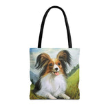 Papillon Polyester Tote Bag (AOP)