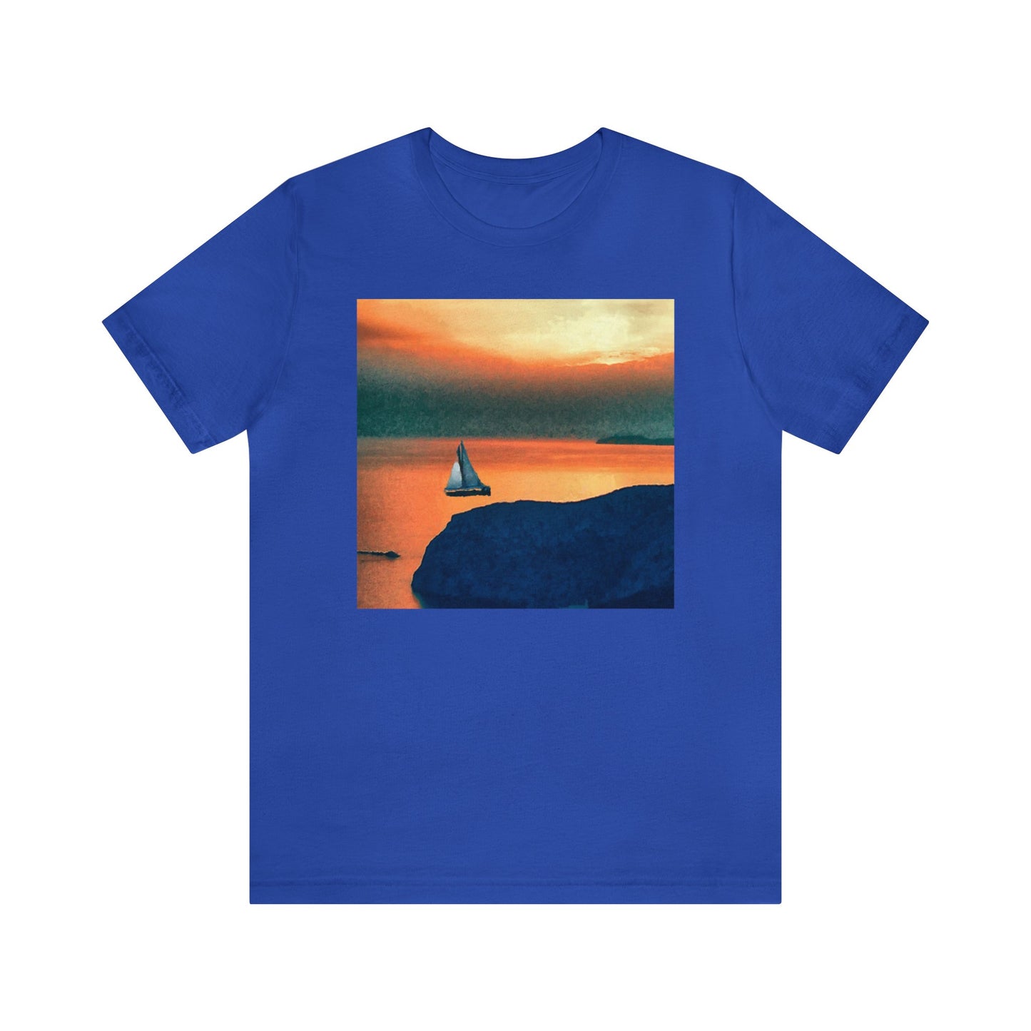 Kastro Sunset (Sifnos, Greece) -  Classic Jersey Short Sleeve Tee