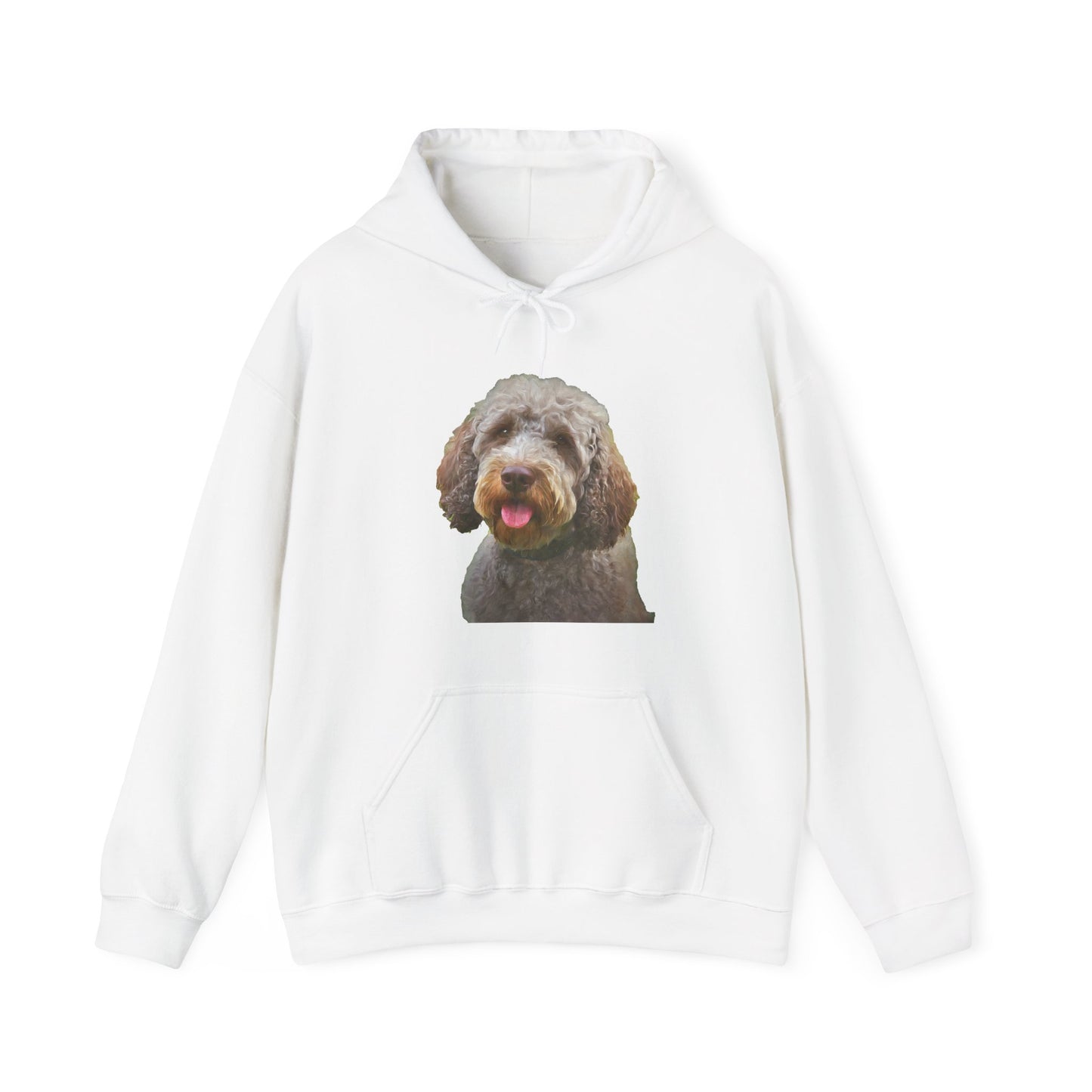 Lagotto Romagnolo 'Italian Truffle Dog' Unisex 50/50 Hooded Sweatshirt