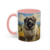 Caucasian Shepherd Dog - Ceramic Accent Coffee Mug ,  2 Sizes