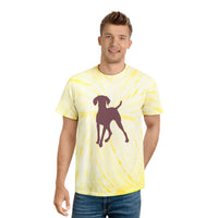 Hungarian Vizsla Pre-Shrunk Cotton Tie-Dye Tee, Cyclone