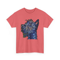 Scottish Terrier 'Scotty' Unisex Heavy Cotton Tee