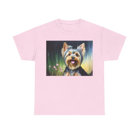 Yorkie #3  Heavy Cotton Tee