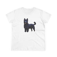 Croatian Sheepdog Women's Midweight Cotton Tee
