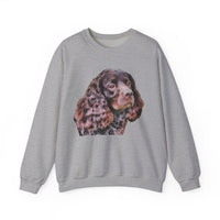American Water Spaniel Unisex 50/50 Crewneck Sweatshirt