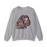 American Water Spaniel Unisex 50/50 Crewneck Sweatshirt
