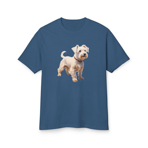 Sealyham Terrier Unisex Relaxed Fit Garment-Dyed Heavyweight Cotton Tee