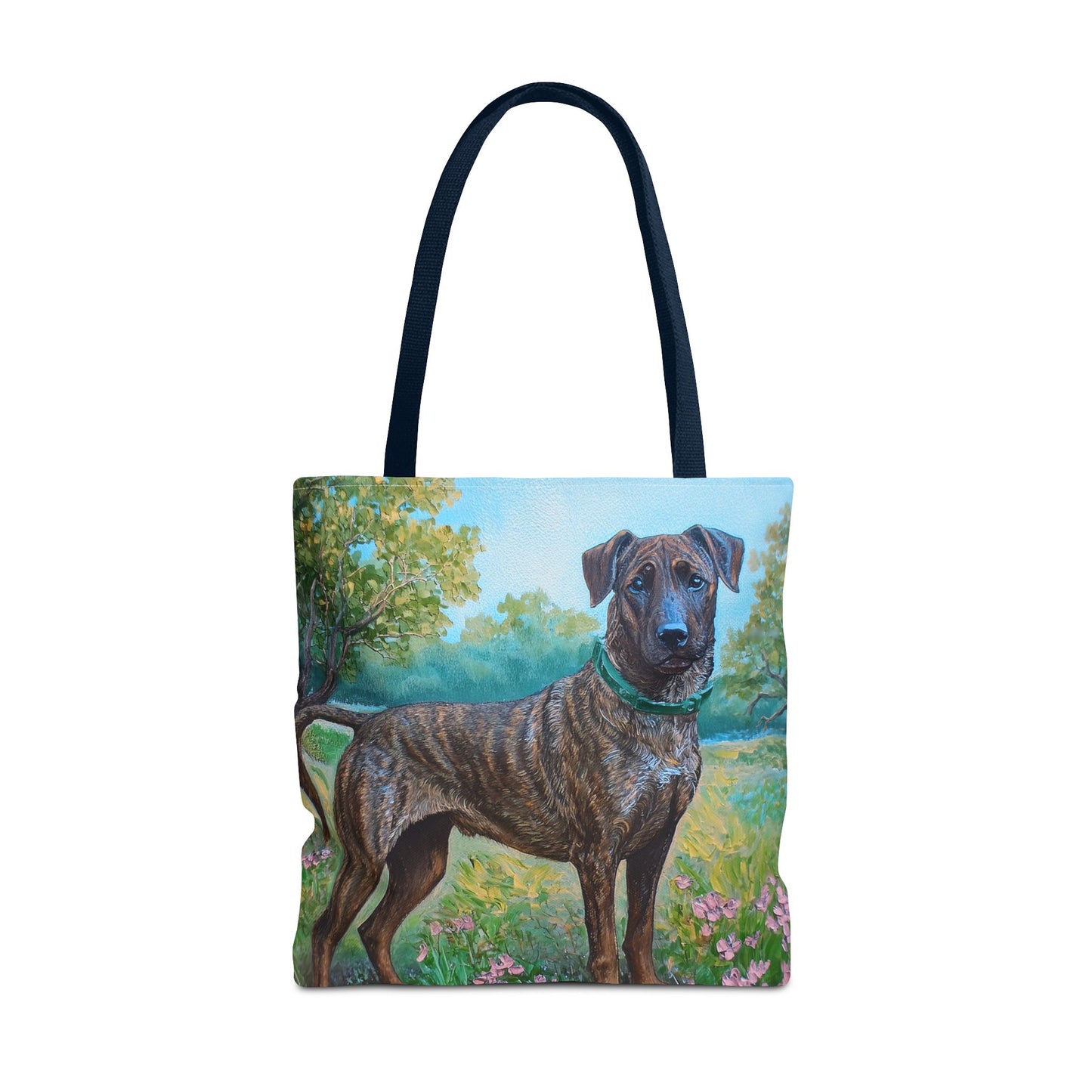 Treeing Tennessee Brindle  - Polyester Tote Bag (AOP)