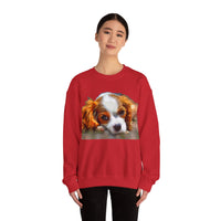 Cavalier King Charles Spaniel Puppy Crewneck Sweatshirt