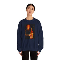 Saxophonist Unisex 50/50 Crewneck Sweatshirt