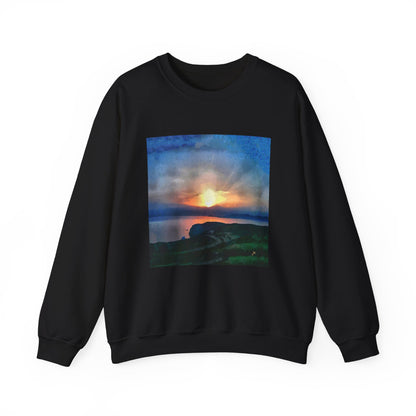 Sifnos Sunset (Greece) Unisex 50/50 Crewneck Sweatshirt