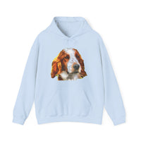 Irish Red & White Setter - Unisex 50/50 Hoodie