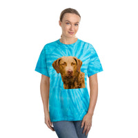 Chesapeake Bay Retriever Unisex Tie-Dye Tee, Cyclone