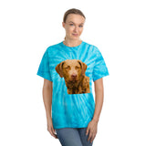 Chesapeake Bay Retriever Unisex Tie-Dye Tee, Cyclone