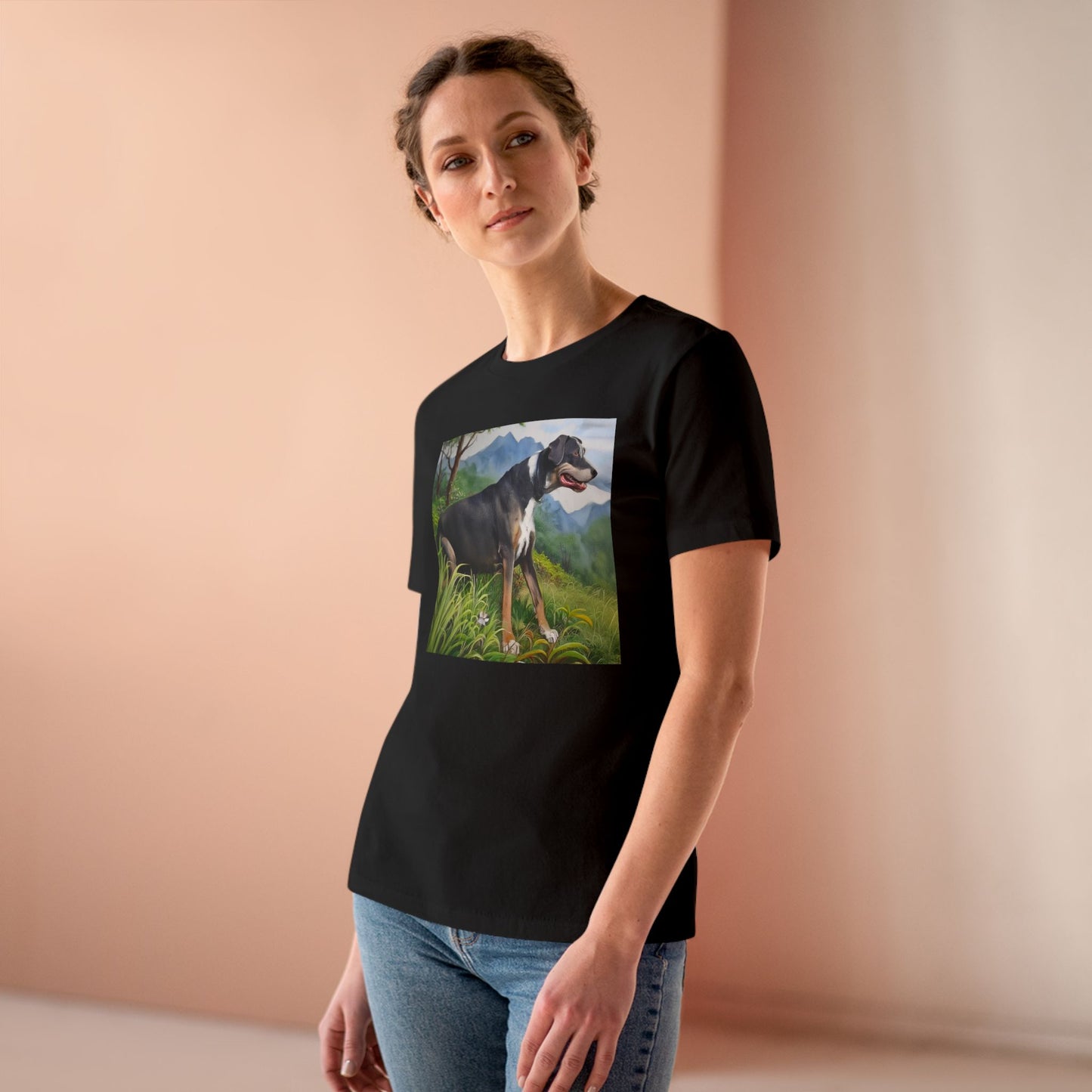 Mountain Cur Women's Relaxed Fit Cotton Tee
