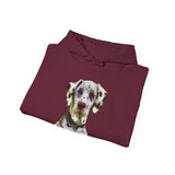 Dalmatian 'Impressionistic' Unisex 50/50 Hoodie