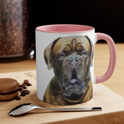 Dogue de Bordeaux Ceramic Accent Coffee Mug, 11oz