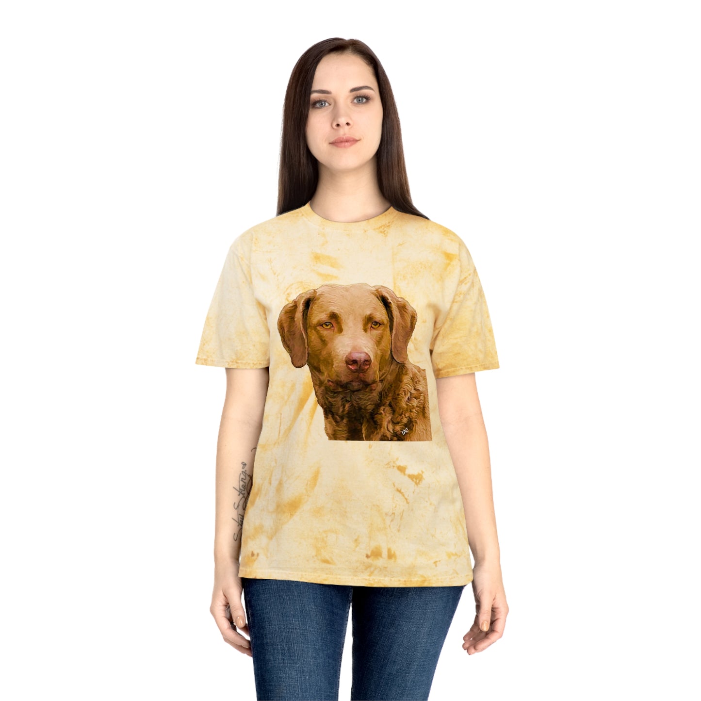 Chesapeake Bay Retriever Classic Color Blast T-Shirt